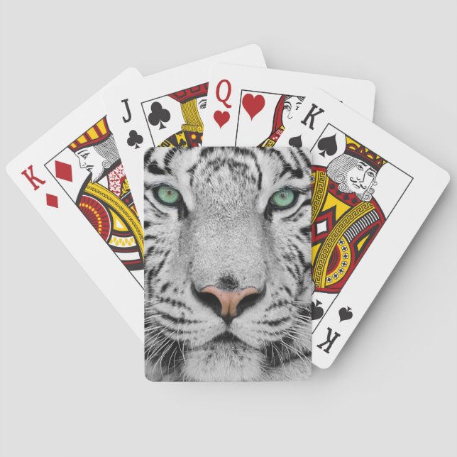 White Tiger Playing Cards (Back)
