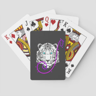 White Tiger Playing Cards
