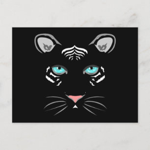 White Tiger Postcard