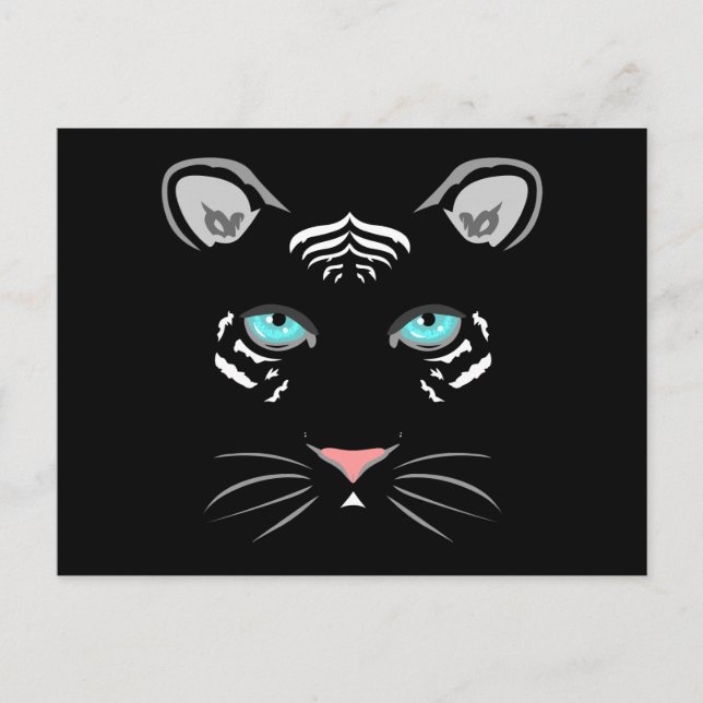 White Tiger Postcard (Front)