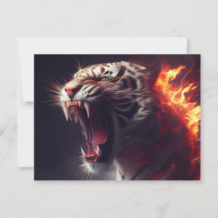 White Tiger Postcards