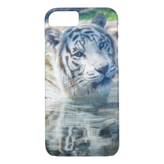 White Tiger reflection Case-Mate iPhone Case
