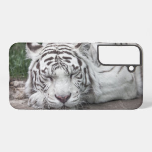 White Tiger Samsung Galaxy Case