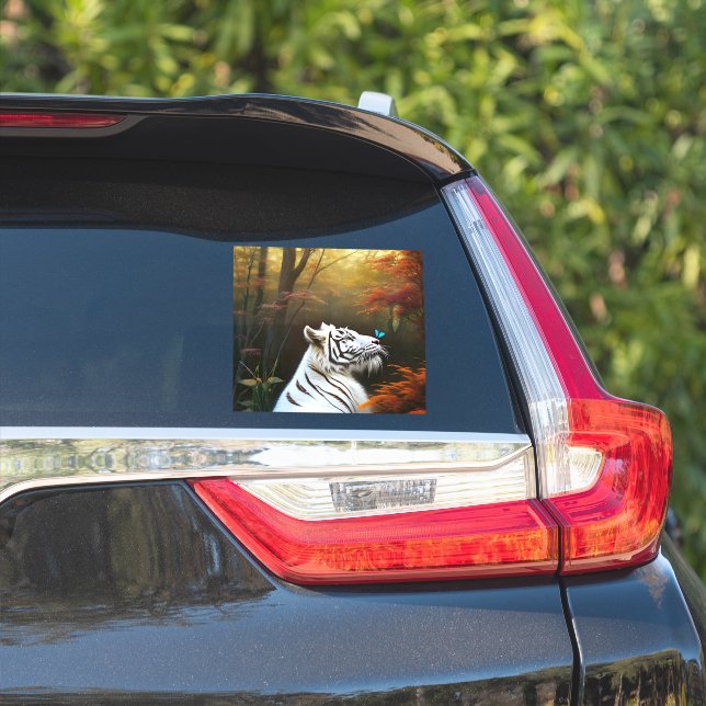 White Tiger Those Loving Moments,  (Car Side)