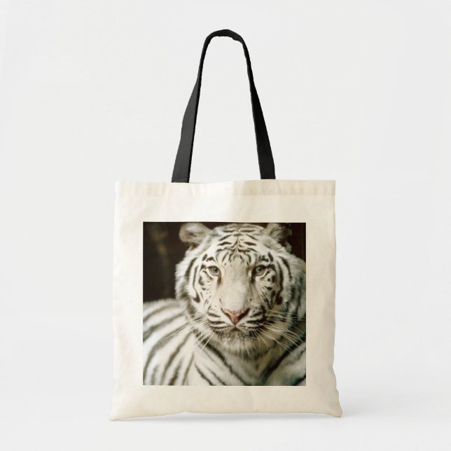 White Tiger Tote Bag (Front)