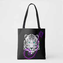 White Tiger Tote