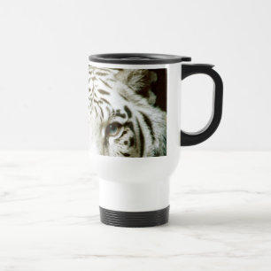 White Tiger Travel Mug