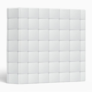 White tile binder