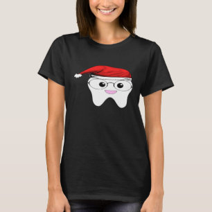 White Tooth Dentist Christmas Dentistry T-Shirt