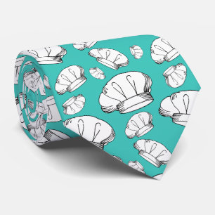 White Toque Blanche Chefs Hats Head Chef Tie