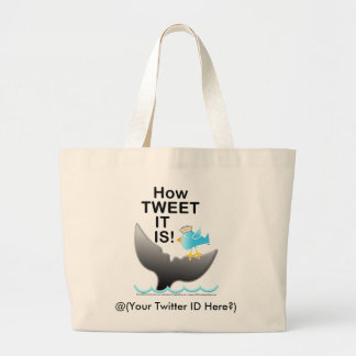 White Totes & Bags - How TWEET It Is!