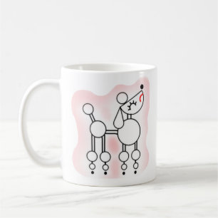 White Toy Poodle Mug