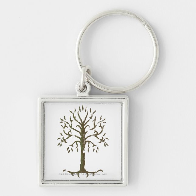 White Tree of Gondor Keychain (Front)