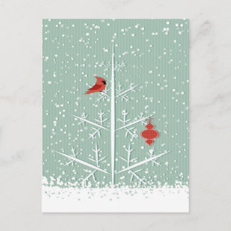 White Tree Postcard