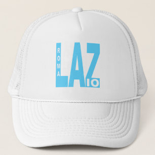 White Trucker Cap DESIGN LAZIO ROMA