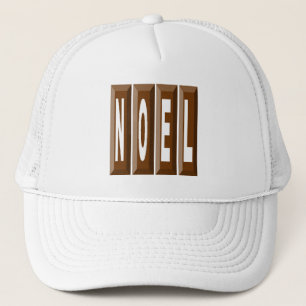 White Trucker cap NOEL CHOCOLAT