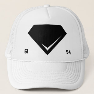 WHITE TRUCKER HAT