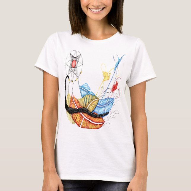 White TShirt "ALBINO SANTIAGO  (Front)