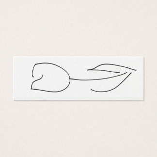 White Tulip Card