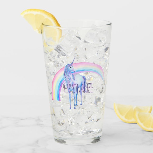 White Unicorn Glass (Front Ice)