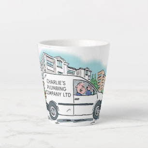 White Van Man Business Promotion Café Mug