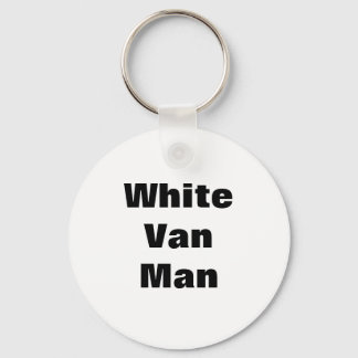White Van Man Mug Key Chain