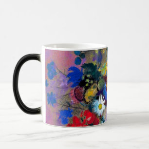 White Vase with Flowers Odilon Redon Magic Mug