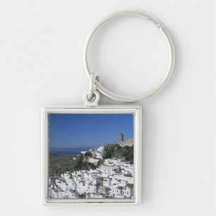 White Village of Casares, Andalusia, Spain 2 Keychain