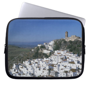 White Village of Casares, Andalusia, Spain 2 Laptop Sleeve