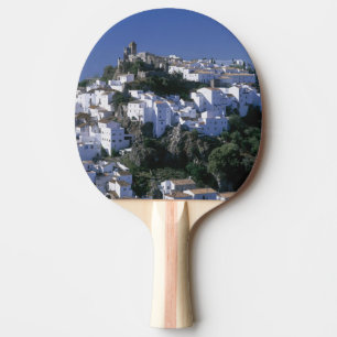 White Village of Casares, Andalusia, Spain Ping Pong Paddle