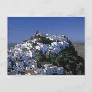 White Village of Casares, Andalusia, Spain Postcard