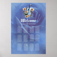 White Violin with Flowers – Elegant Music & Nature