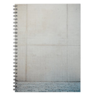 White wall tiles notebook