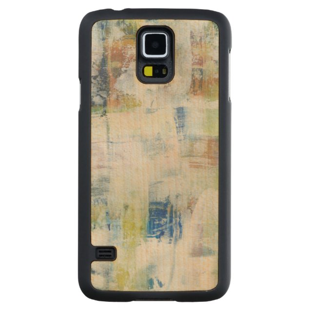 White Wash III Carved Maple Galaxy S5 Case (Back)