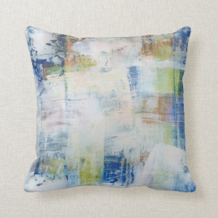 White Wash III Throw Pillow