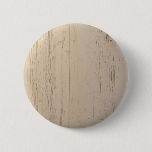 White Washed Textured Wood Grain 2 Inch Round Button