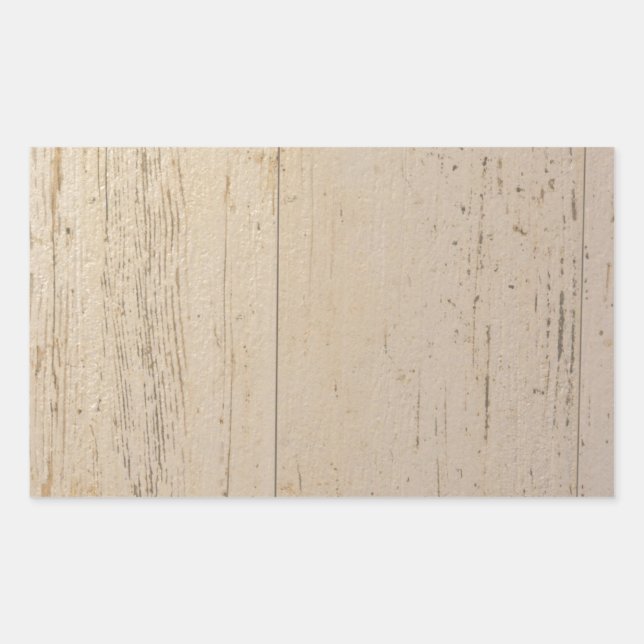 White Washed Textured Wood Grain Sticker (Front)