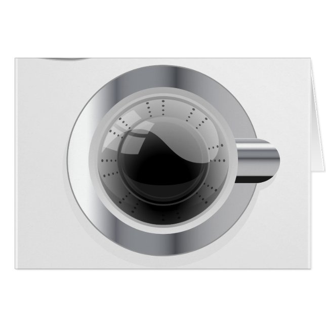 White Washing Machine (Front Horizontal)