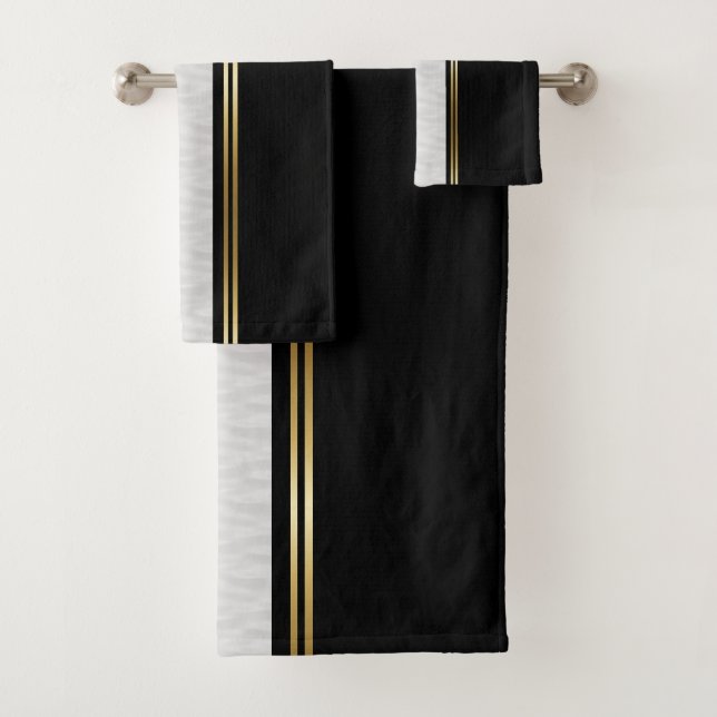 White Water Bath Towel Set (Insitu)