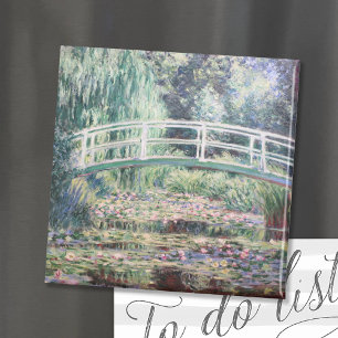 White Water Lilies Claude Monet Magnet