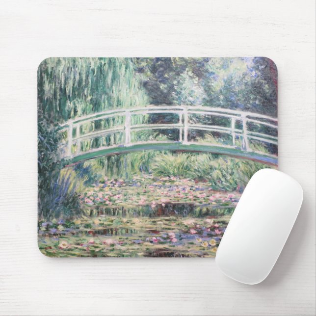 White Water Lilies | Claude Monet Mouse Pad (With Mouse)