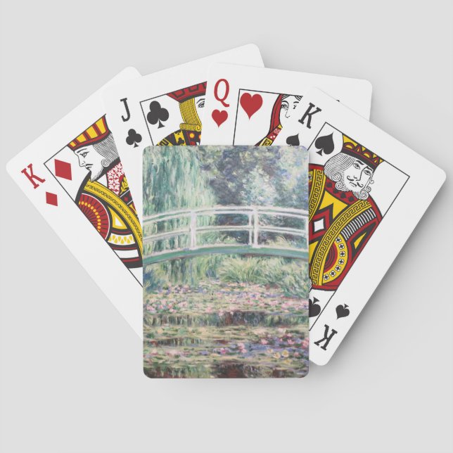 White Water Lilies | Claude Monet Playing Cards (Back)