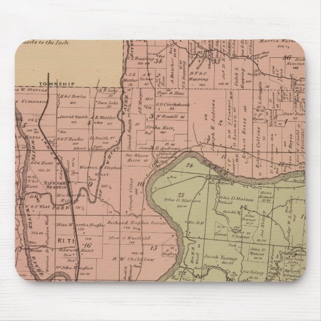 White Water, Miami Mouse Pad (Front)