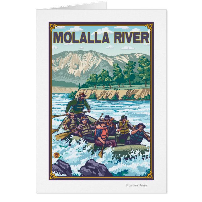 White Water Rafting - Molalla River, Oregon (Front)