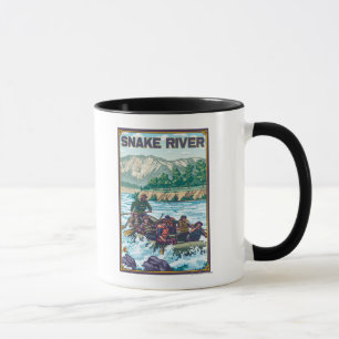 White Water Rafting - Snake River, Idaho Mug