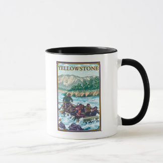 White Water Rafting - Yellowstone National Park Mug