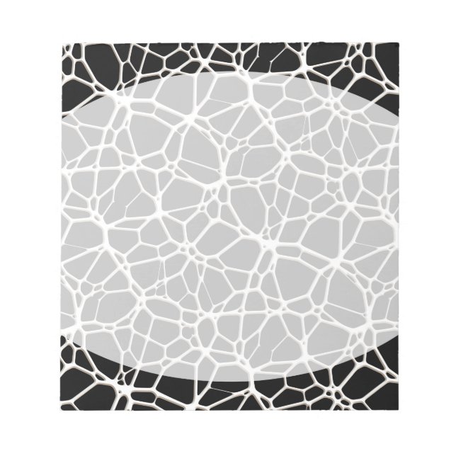 White Web Texture + your bachgr. & ideas Notepad (Front)
