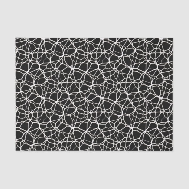 White Web Texture + your bachgr. & ideas Tissue Paper (Front)