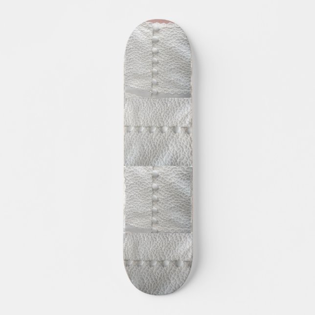 White Wedding Skateboard - Customizable (Front)