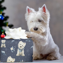 White Westie Christmas